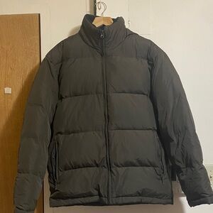 Men's Black Puffer Jacket